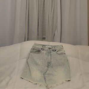 PacSun Light Blue Denim Skirt